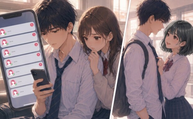 「またあの子なの?」相談を口実に彼に近づく女子に困惑…不穏な予感が行き着いた先は