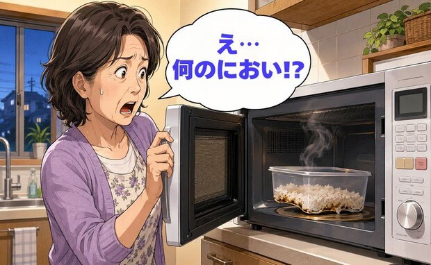 「ゾッとした…」急いで温めた夕食の冷凍ご飯…なぜか異臭が発生!油断が招いた出来事【体験談】