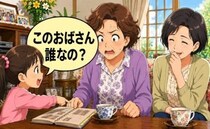 「おばさんは誰なの？」孫が広げた古い写真に絶句！友人の前で冷や汗をかいたワケ【体験談】