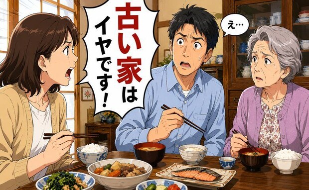 「古い家はイヤです!」義母の家で妻が漏らした本音に夫が言葉を失ったワケとは【体験談】