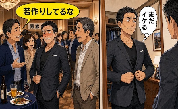 「若作りしてるな」昔のお気に入りの服で同窓会へ。会場で浮いた服装に赤面したワケ【体験談】