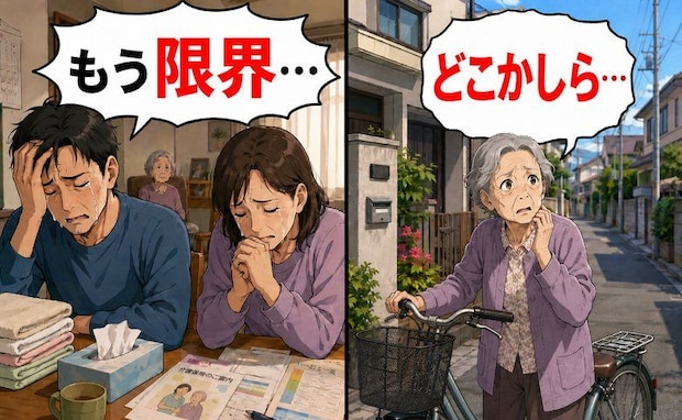 部屋に排泄物が…「物忘れ」から急変した母の介護。私たち夫婦が涙ながらに下した決断【体験談】