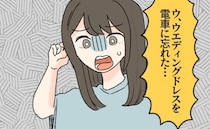 「うそっ…ない！」スイスでの新婚旅行中、電車にウエディングドレスを置き忘れて大パニック！？