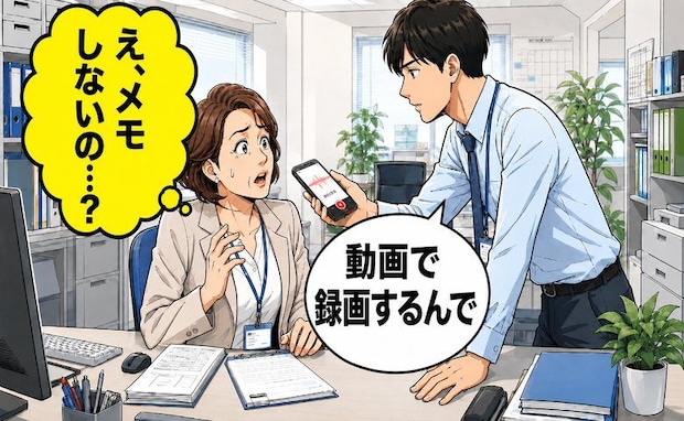 「メモしないの？」新人の記録方法に戸惑った私。数日後に共有された資料で気付いたこと【体験談】