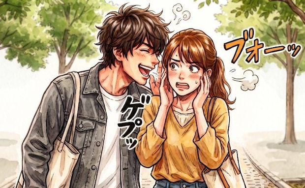 「うわぁ…無理かも」地面に落ちたポップコーンを…ぱくり。女性たちが彼氏に蛙化した瞬間