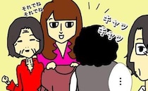 施設でお得な買い物を報告して盛り上がっていると、気まずかった職員が ＜母の認知症介護日記＞