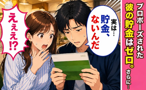 結婚の準備中…彼の貯金がゼロだと判明。さらに明かされた事実で…結婚が一気に不安になって