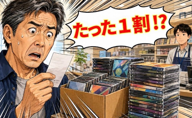 「たった1割!?」長年集め続けた宝物を処分。査定額を見て言葉を失ったワケ【体験談】