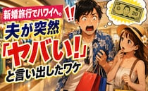 新婚旅行でハワイへ。買い物中…夫「ヤバい！」どうしたの？まさかの勘違いで思わぬ出費に？