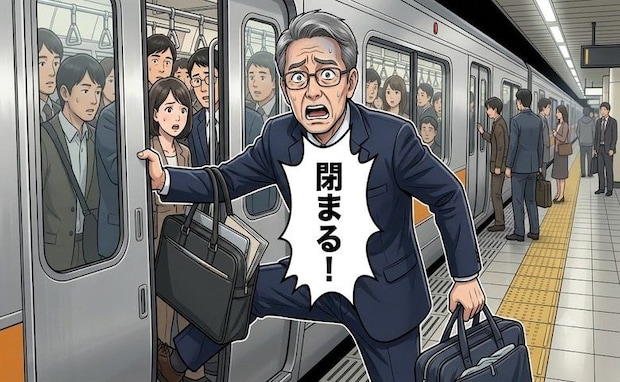 「閉まる！」混雑電車に乗り込む瞬間、両手の荷物を抱えた私が青ざめた理由とは【体験談】