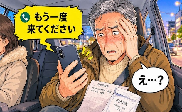 「もう一度、病院に来てください」高熱と頭痛で受診した私…帰宅途中で連絡が入ったワケ【体験談】