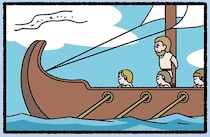 『オデュッセウスとセイレーンなねこ』人を惑わせる声の正体は...／にゃんと！ねこむかしばなし