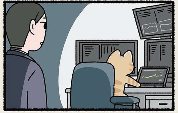 「ねこにこばん」ねこに小判を与えるのは無駄...と思いきや、莫大な利益を出してニヤリ!?/ねことわざ