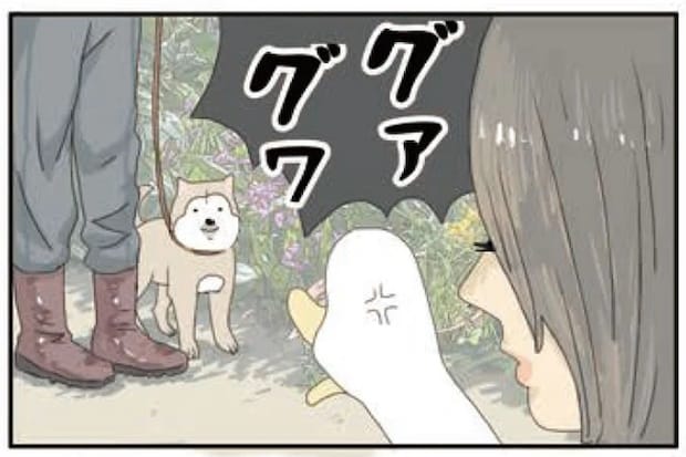 抱っこされてよその犬に「グァグァ」。強気なアヒルを地面に下ろしたら／エースくんとヨバンさん