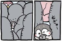 混んでるデパートでママとはぐれ...弟を守ったお兄ちゃん／ちゃんぺんとママぺんの平凡だけど幸せな日々 2