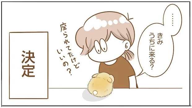 初めて会った時は友だちに座られて。私とうさぎのうにまるの出会い／うちのうさぎは今日ものんびり