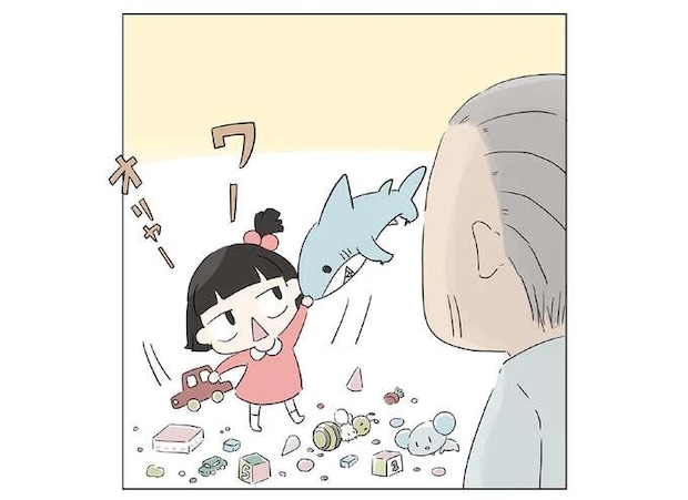 元気な孫のせいで家の中が大惨事。でも投げ出すわけにはいかん!/ハルとゲン