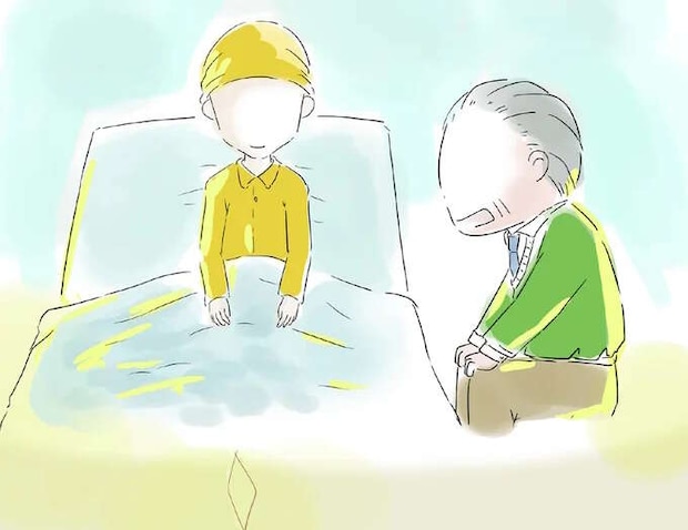 久しぶりの娘からの連絡に衝撃「私、余命1カ月なんだ」／ハルとゲン