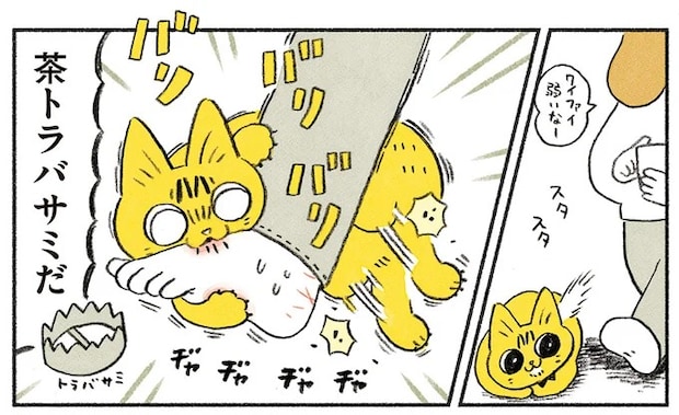 すごい「猫の噛みグセ」にどう対応したか。母にも秘密の方法は...?/茶トラのやっちゃん2