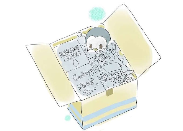 娘の遺品整理。孫と一緒に中身を見たら...捨てられない！／ハルとゲン