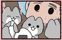 『おむすびころりんなねこ』おじいさんがおむすびを落としてしまった穴には宝物が...!?／よっ！ねこむかしばなし