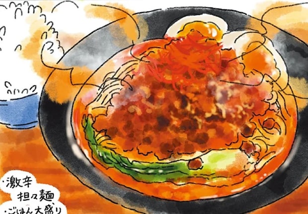 爆発しそうなストレスを吹っ飛ばせ！ 天使が届ける「担々麺」／疲れた人に夜食を届ける出前店