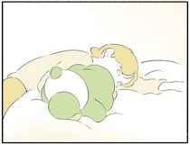 「疲れたぁ」そんなときは赤ちゃん恐竜のモチモチほっぺをどうぞ／恐竜はじめました４