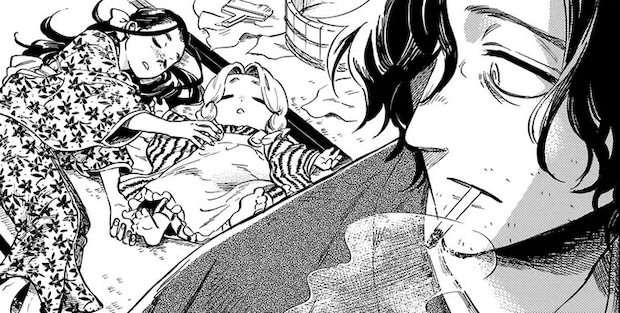 疲れて寝てしまった姉妹にこぼれる笑み。恩師の贋作がついに...！／贋 まがいもの