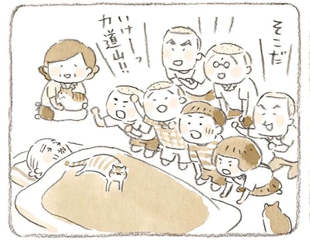 テレビの時間だけにぎやかに。子どものころ通った「猫のおばちゃんち」／ねことじいちゃん2