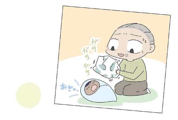 おむつは替えたのに...赤ちゃんが泣いている理由は何?/ハルとゲン