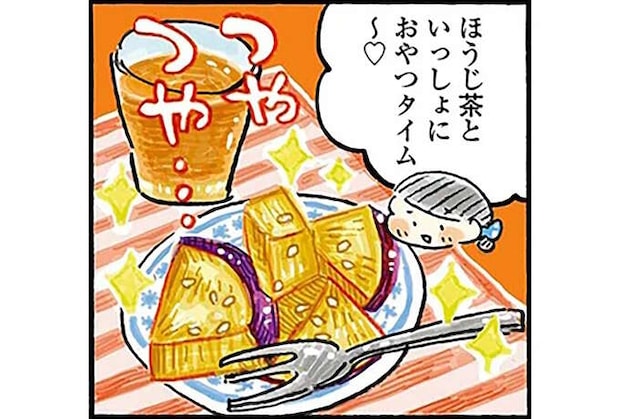 低温でじっくり焼くのがポイント！ ヘルシーでホクホク「揚げない大学イモ」／四季の野菜レシピ