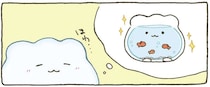 楽しく泳いでくれるかな。ペットショップで出会いを待つ金魚鉢ちゃん／金魚鉢ちゃん ずっといっしょのまいにち