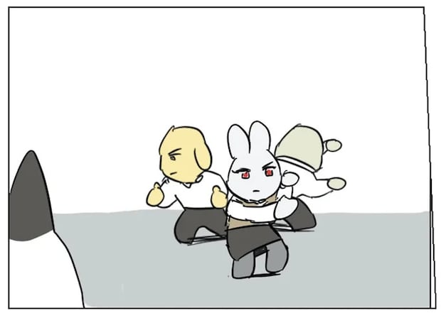 「蚊がいるんだ」上司の一言ですべてを理解！部署みんなで一体化⁉／働く！くよくよ犬 2