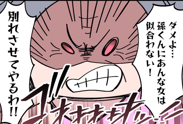 「あんなケバい女は似合わない！」大好きな孫を思って義母がとんでもない行動を！【漫画】