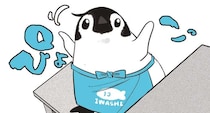 できるもん！ 言い張るペンギンに注文を取りに行かせてみたら...!?／ペンギン喫茶は今日も青天2