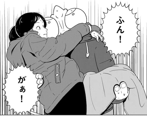 夜逃げ依頼人と車いすを担いで建物1階へ。なんとか到着するも毒父に見つかり...／夜逃げ屋日記4