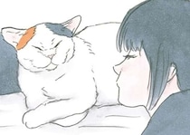 猫吸いをやめようとしたら手にすっ。この引き留めにはあらがえない／拾い猫のモチャ8