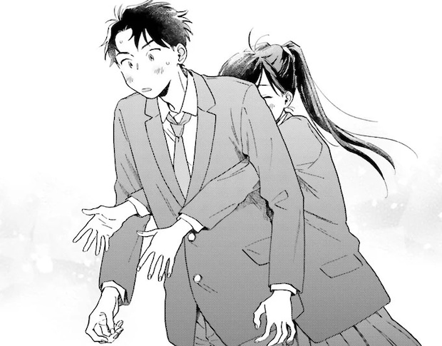初のバックハグにドキドキ。彼女に押されっぱなしの交際初日/彼女と彼の関係1