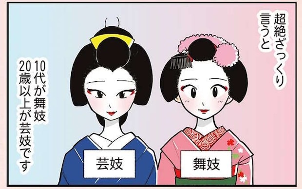 知ってる? 舞妓と芸妓の違い。元舞妓が分かりやすく解説!/舞妓をやめたそのあとで