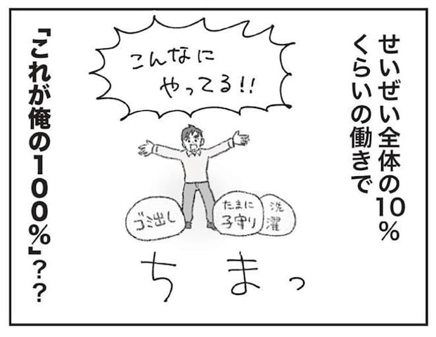 「収入は妻が上、でも家事負担は10％」なのに不満顔の夫。できない理由ばかり口にする幼稚さに妻は／探偵をつけて浮気に完全勝利する