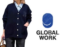 大人がこなれる“この色”！【グローバルワーク】40・50代の垢抜け！「ネイビー色トップス」