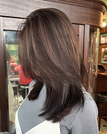 こういうの求めてたーー！【40・50代】白髪もぼかせてキマる♡「レイヤー × ハイライト」