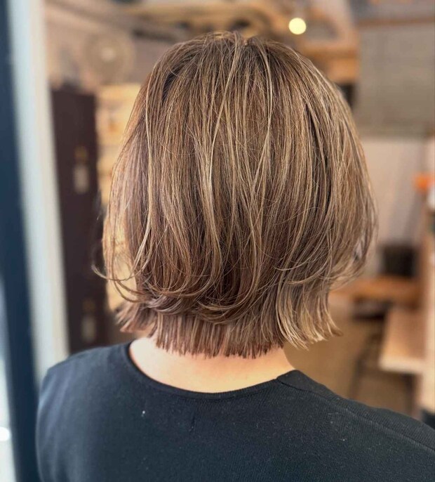 楽なのにキマる!?【40・50代】に猛プッシュ♡「白髪ぼかしハイライト」