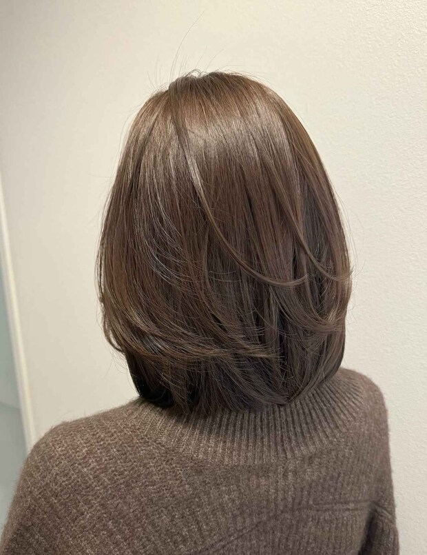 【40・50代のこなれヘア】長さそのままでシャレ見え!「レイヤーカット」が大当たり♡