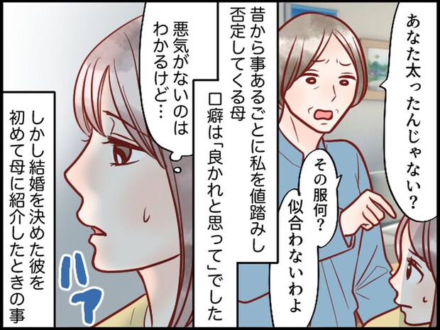 お母さん、“良かれと思って”でも許せないよ。結婚相手への『衝撃発言』に「私の人生に口出ししないで」