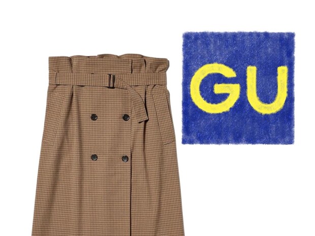 【GU新作コラボ】がセンス別格！ 大人こそ狙いたい「トレンチスカート」