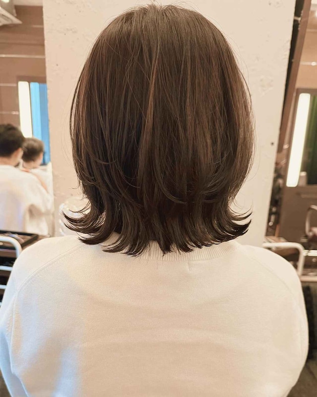 「短め苦手」な40・50代へ → 長めでもキマる！【こなれロブ】が大正解かも♡