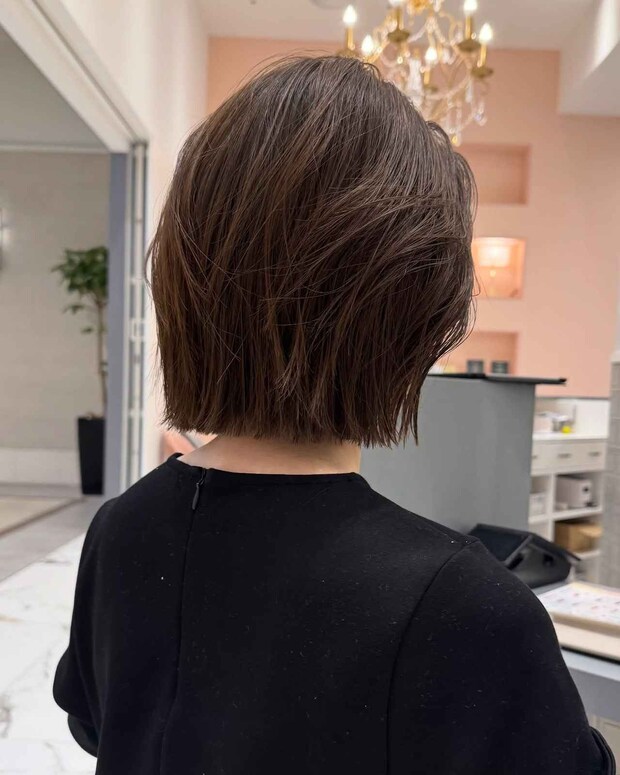 そのボブ、もう古いかも！？→【40・50代】が参考にしたい♡「シャレ見えボブ」