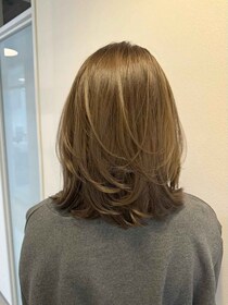 結んでも下ろしてもイケる♡【40・50代ママ】に激推し！「長めレイヤー」