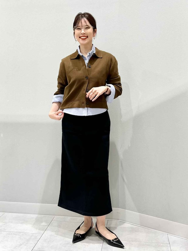 【上下GU】でこんなにシャレる！ 40・50代が即マネしたい♡「大人レイヤードコーデ」